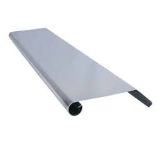 Zinken snel-deklijst 100 mm, 2 meter, kraal 25 10 cm, 300 cm