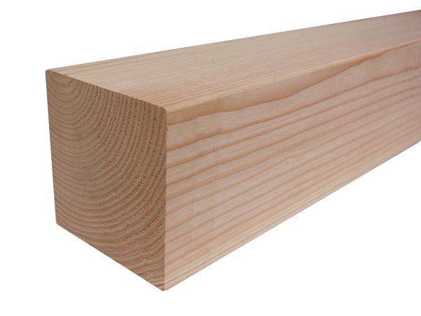 14,5x14,5x400 cm blank Douglas paal 70% PEFC 14,5 cm, 14,5 cm, 300 cm, 70% PEFC
