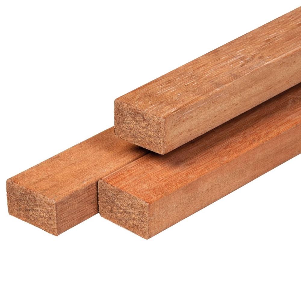 4,5x7,0x490 cm Angelim Vermelho regel geschaafd 4,5 cm, 7,0 cm, 300 cm