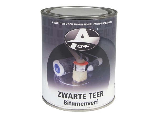 Zwarte Teer 2,5 liter OAF 0,75 liter