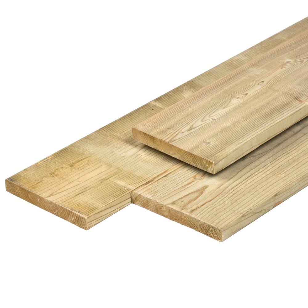 2,8x19,5x510 cm groen geïmpr. Vuren plank FSC Mix 70% 2,8 cm, 19,5 cm, 600 cm, FSC Mix 70%
