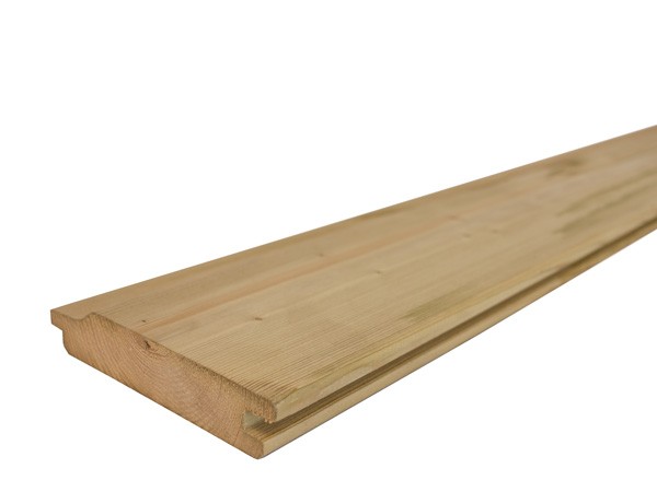 2,8x14,5x390 cm groen geïmpr. Vuren rabatdeel FSC Mix 70%