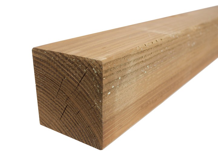 14,5x14,5x300 cm groen geïmpr. Douglas paal 70% PEFC 14,5 cm, 14,5 cm, 600 cm, 70% PEFC
