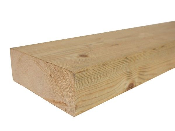 9,5x19,5x500 cm groen geïmpr. Vuren balk 70% PEFC 9,5 cm, 19,5 cm, 400 cm, 70% PEFC