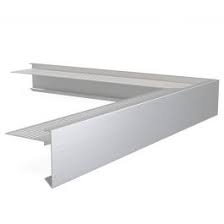 Aluminium Buitenhoek Brute 60 x 64 x 500 mm incl. koppelplaatje