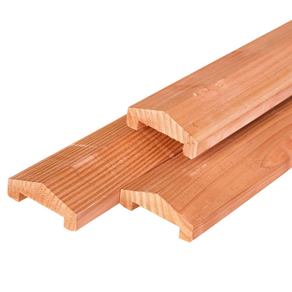 4,5x9,5x600 cm Red Timber Vuren afdekbalk FSC Mix 70%