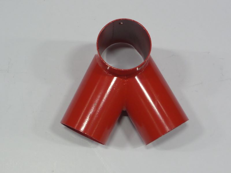 Schommelverbinding Ø12 cm rood gepoedercoat