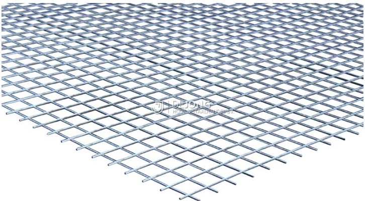 Gaaspaneel verzinkt maas 5 cm 180x180 cm draad Ø4 mm