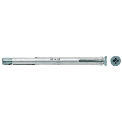 Kozijnplug + schroef 10,0x132 mm metaal