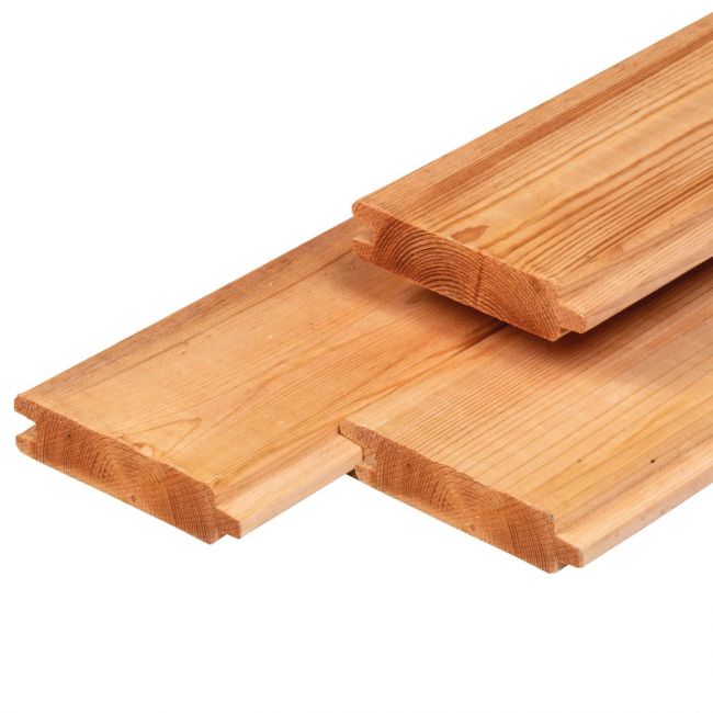 2,8x14,5x420 cm Red Timber Grenen blokhutprofiel FSC Mix 70%