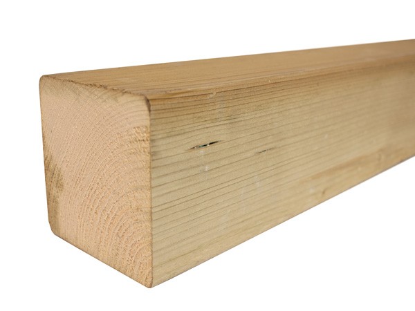 11,5x11,5x300 cm groen geïmpr. Vuren paal 70% PEFC