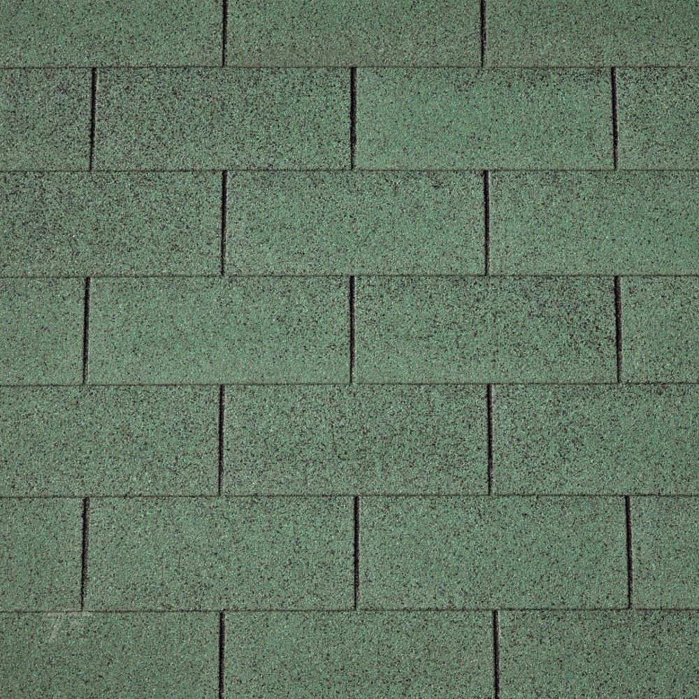 Dakshingels groen recht 3m2