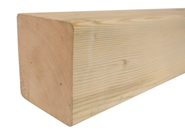 14,5x14,5x300 cm groen geïmpr. Vuren paal