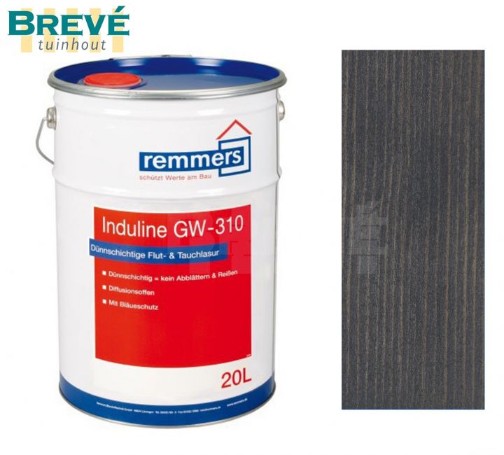 Antraciet (RAL7016) 2,5 liter Induline DW-610 Remmers