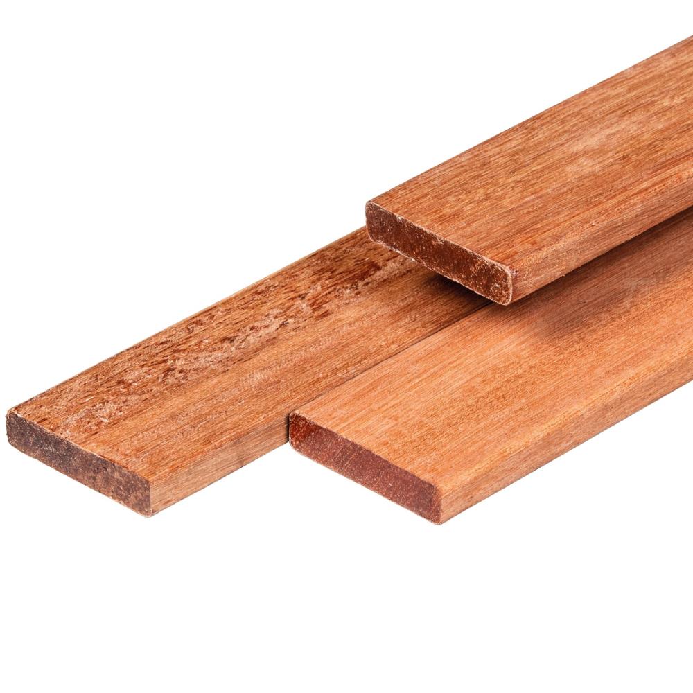 2,2x4,5x305 cm Bankirai lat glad 2,2 cm, 4,5 cm, 396 cm