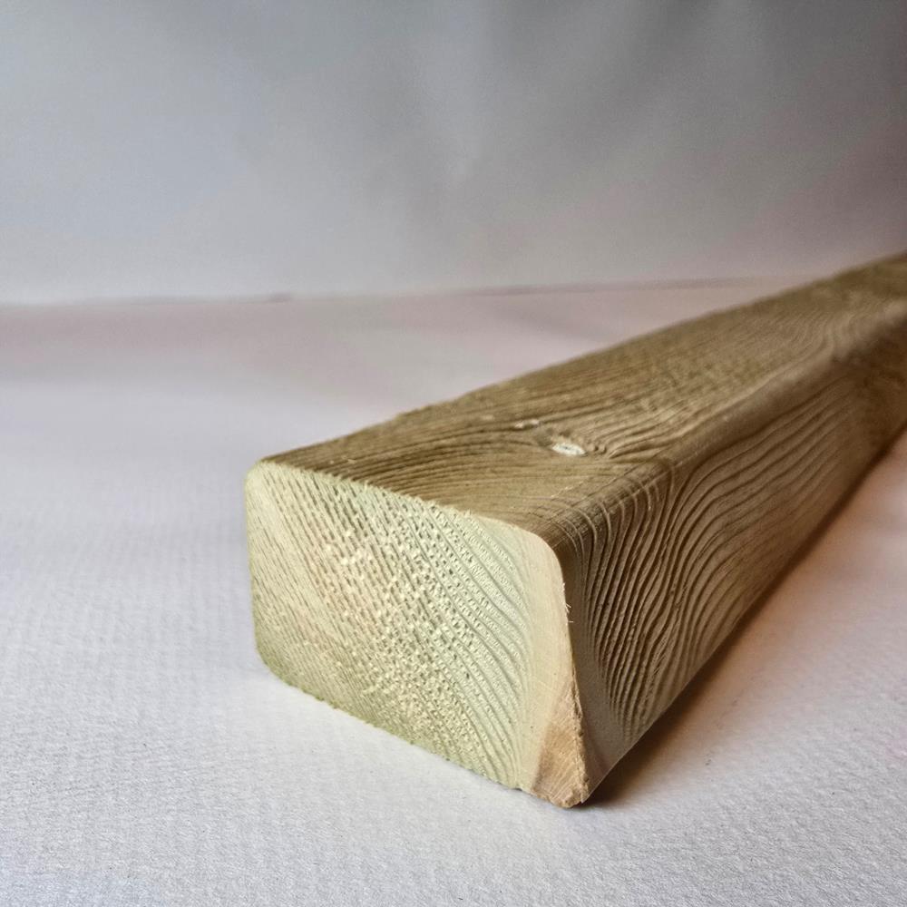 2,8x4,5x600 cm groen geïmpr. Vuren gevelbetimmeringsmontage lat FSC Mix 70%