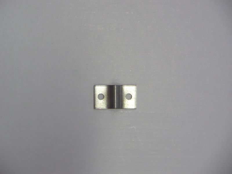 Traliebeslag voor 5 mm 2x3,6 cm verzinkt