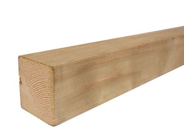 9,0x9,0x180 cm groen geïmpr. Vuren paal 9,0 cm, 9,0 cm, 400 cm