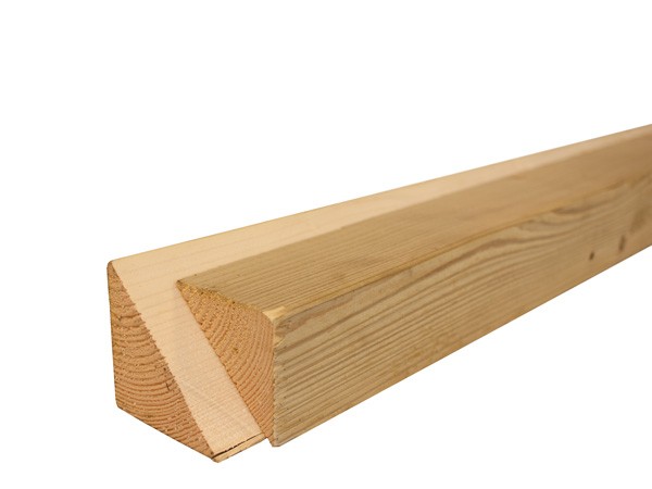7,0x7,0x300 cm groen geïmpr. Vuren mastieklat 7,0 cm, 7,0 cm, 400 cm