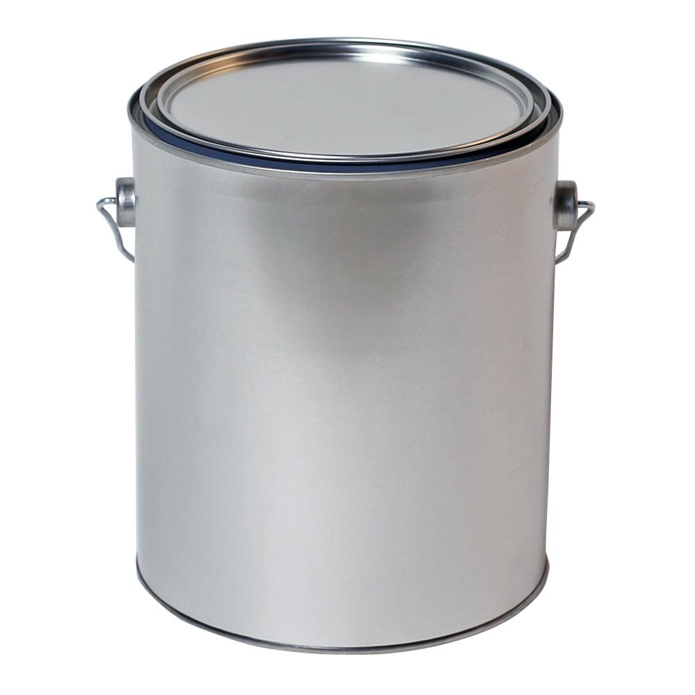 Vulbaar blik + deksel 2,5 liter (ongecoat)