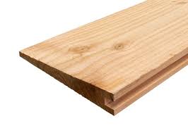 2,5x19,5x500 cm blank Douglas Zweeds rabat dubbelzijdig 70% PEFC