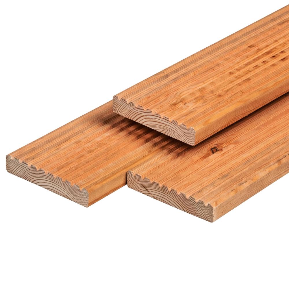 2,8x14,5x450 cm Red Timber Vuren vlonderplank 70% PEFC