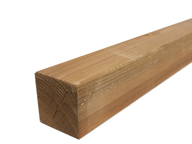 9,0x9,0x300 cm groen geïmpr. Douglas paal 70% PEFC 9,0 cm, 9,0 cm, 400 cm, 70% PEFC